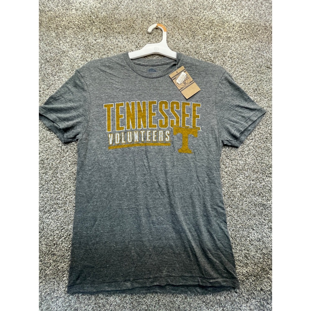 Rivalry Threads Tennessee Volunteers T-Shirt Mens S Grey NEW NCAA Graphic Tee